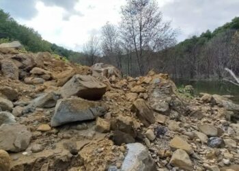 მუჟავას ადმინისტრაციულ ერთეულში, მდინარე ტებენაზე მეწყერი ჩამოწვა – წალენჯიხის მერია