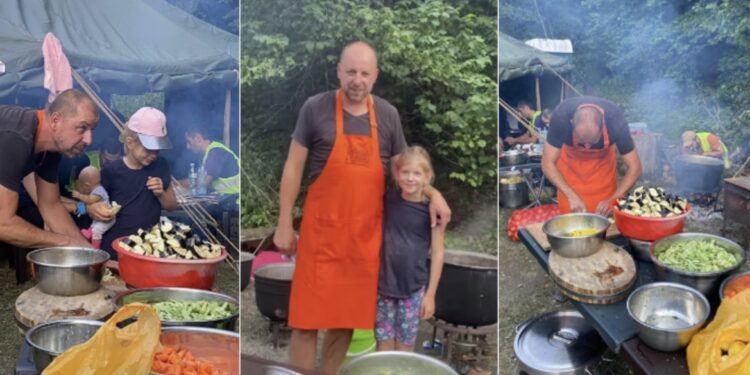  „შოვის სტიქიას გადარჩენილი ჩეხების ოჯახი დღეში ორჯერ, 400 კაცზე აკეთებს საჭმელს“ – რას წერენ სოციალურ ქსელში ჩეხ მზარეულზე