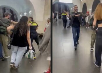 დაკავებულია 3 ქალი, რომლებმაც მეტროში მამაკაცი სცემეს