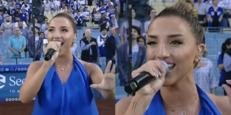 VIDEO: „გააოცა მსოფლიო“ – ნუცა ბუზალაძემ ლოს ანჯელესში დოჯერსის თამაშზე ეროვნული ჰიმნი იმღერა