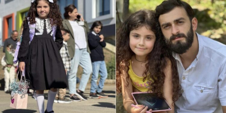 „გოგო, რომელმაც სიკვდილზე გაიმარჯვა, პირველკლასელი გამხდარა“ – პატარა მაშო, რომელიც შოვის სტიქიას ბიძასთან ერთად გადაურჩა, სკოლაში მივიდა