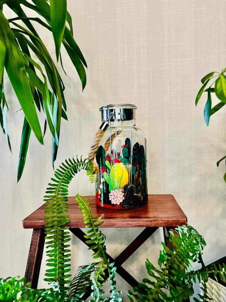 „შუშაზე ხატვა, ჯერჯერობით, საქართველოში ფართოდ გავრცელებული არ არის“ – თამუნა ლორია