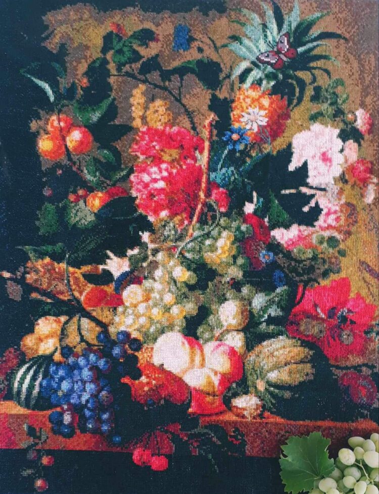 „ძალიან მიყვარს ბუნება… ძირითადად, ვქარგავ ნატურმორტს, პეიზაჟებს“ – მაიკო მჭედლიშვილის პერსონა