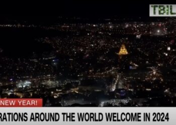 თბილისი პარიზის, ლონდონისა და ნიუ-იორკის გვერდით – CNN-მა ახალი წლის დადგომის კადრები საქართველოს დედაქალაქიდანაც გაავრცელა