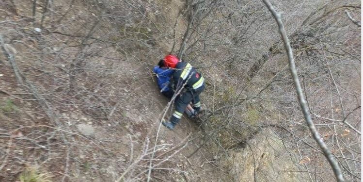 მაშველებმა თელავში დაკარგული მოზარდები 25 მეტრის სიღრმის ხევიდან უვნებლად ამოიყვანეს