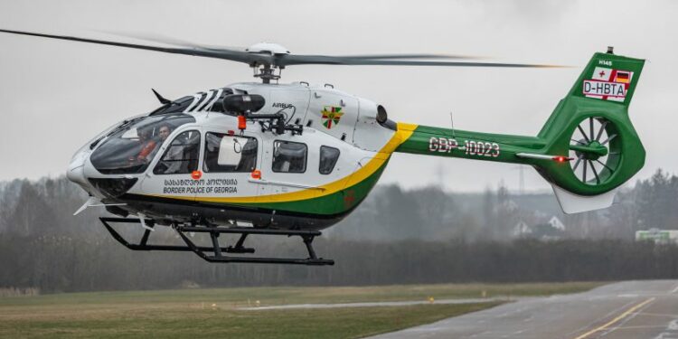 სასაზღვრო პოლიციას სამაშველო ოპერაციებისთვის განკუთვნილი ახალი, ევროპული ტიპის ვერტმფრენი გადაეცა