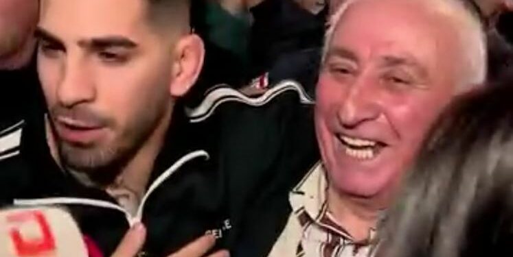 VIDEO: „შენი ჭირიმე, ბაბუ, რასაც შემპირდი ხომ შემისრულე…“ – ილია თოფურიას ემოციური შეხვედრა ბაბუასთან