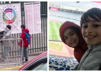 “მა­მამ და­მი­რე­კა და მე­ო­რე ტა­იმს სახ­ლში ვუ­ყუ­რეთ, ძა­ლი­ან გული დამ­წყდა, კარ­გად ითა­მა­შეს და ბო­ლომ­დე ვერ ვუ­ყუ­რეთ სტა­დი­ონ­ზე” – რას ამბობენ პატარა ქომაგები?