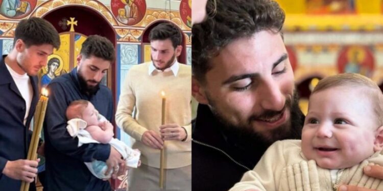 ზურიკო დავითაშვილის შვილი გაქრისტიანდა – ვინ მონათლა პატარა დათი