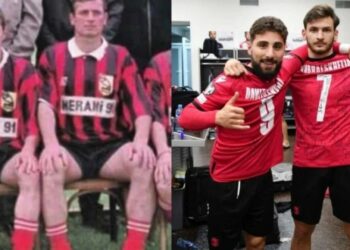 ,,მამების ძმაკაცობას შვილები აგრძელებენ. მათი ოცნებაც შვილებმა აიხდინეს” – ზურიკო დავითაშვილისა და ხვიჩა კვარაცხელიას მშობლებიც ერთ გუნდში თამაშობდნენ