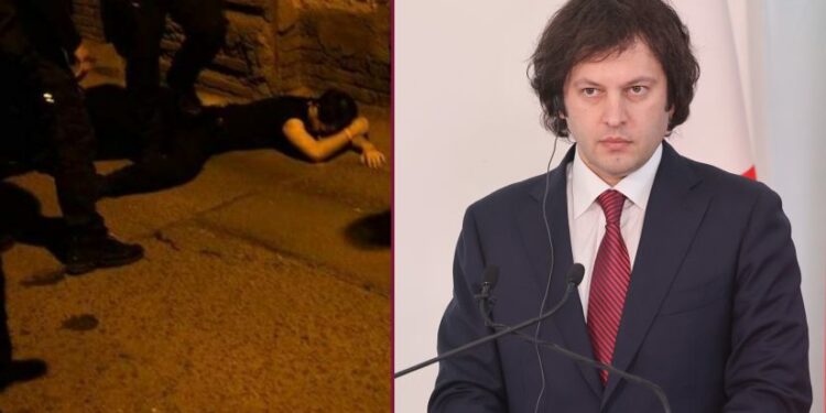 “ალბათ პოლიციელებს უმტყუნა ნერვებმა” –  კობახიძე აქციის მონაწილეების ცემაზე