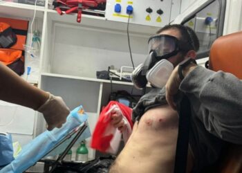 ჩიტაძის ქუჩაზე სამართალდამცველებმა სავარაუდოდ, რეზინის ტყვიები და წიწაკის სპრეი გამოიყენეს – არიან დაშავებულები