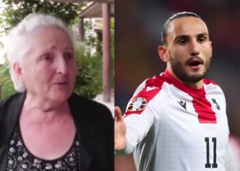 “ამაყი ვარ, რომ ასეთი შვილიშვილი მყავს… 9 თვის ბავშვმა ფეხი აიდგა ბურთით” – გიორგი ქოჩორაშვილის ბებია