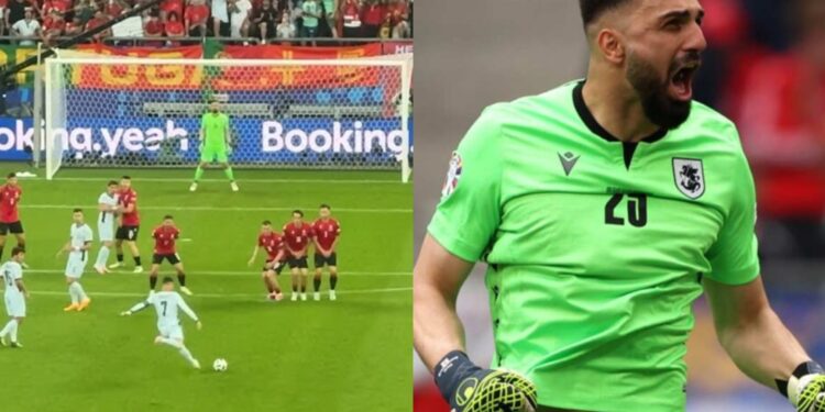 კრიშტიანუ რონალდუს საჯარიმო დარტყმამ საქართველოს წინააღმდეგ 130 კმ/სთ-ს მიაღწია