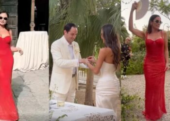 თიკა ჯამბურია ყოფილი ქმრის, ბექა ხოფერიას ქორწილში – კადრები იტალიიდან