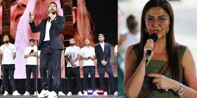 „რას ჰქვია, მადლობა რატომ გადაუხადეს 30 მილიონის გამოო? ვერ ვიჯერებ, რომ ამას წერს ხალხი… აბა, რა უნდა ექნათ? უმადური არც კაცი ვარგა და არც ქალი… მადლობა არ ნიშნავს პოლიტიკურ მხარდაჭერას და ძალიანაც სწორი ქნეს ფეხბურთელებმა, გავეშვათ ამ ბიჭებს“ – ინგა გრიგოლია