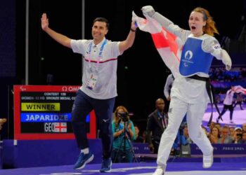 ანა ჯაფარიძემ პარალიმპიურ თამაშებზე ბრინჯაოს მედალი მოიპოვა