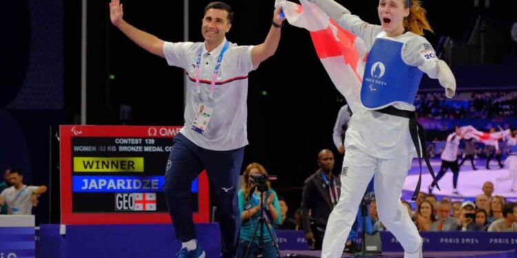 ანა ჯაფარიძემ პარალიმპიურ თამაშებზე ბრინჯაოს მედალი მოიპოვა