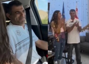 ვახტანგ ახობაძეს ბათუმში ბინა აჩუქეს – ემოციური კადრები