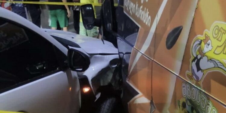 მანქანაში ქალი და ბავშვები იმყოფებოდნენ… – ავარია ახალციხეში