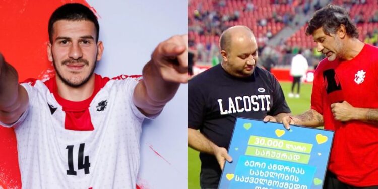 ლუკა ლოჩოშვილმა ბერი ანდრიას სახელობის საქველმოქმედო ფონდს 30 000 ლარი აჩუქა