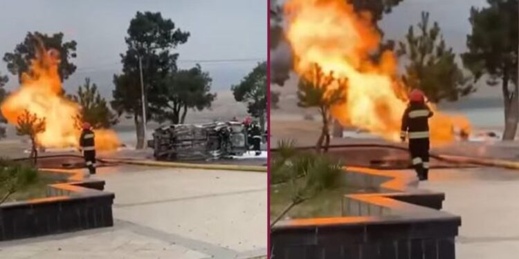 ავტოსაგზაო შემთხვევა ვაზისუბანში | ავტომობილი გაზის მილს შეეჯახა და მძღოლი ადგილზე დაიღუპა