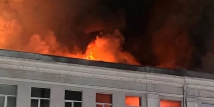 ჭავჭავაძეზე ხანძრის დროს, სამაშველო ოპერაციის დროს მეხანძრე დაიღუპა