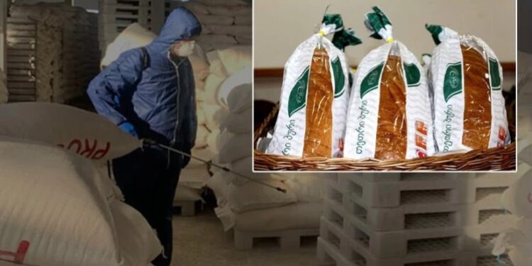 მომხმარებელმა „შპს იფქლის“ პურში უცხო სხეული აღმოაჩინა – საწარმოს წარმოების პროცესი შეუჩერეს