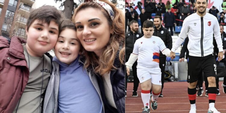 “ამხელა პუბლიკის წინაშე გასვლა, გიოს დიაგნოზიდან გამომდინარე, გამოწვევა იყო… ჟორჟი დიდი მზრუნველობით მოექცა, როგორ ათბობს, ეფერება” – ვინ არის ბიჭუნა, რომელიც მიქაუტაძესთან ერთად გავიდა “დინამო არენაზე”