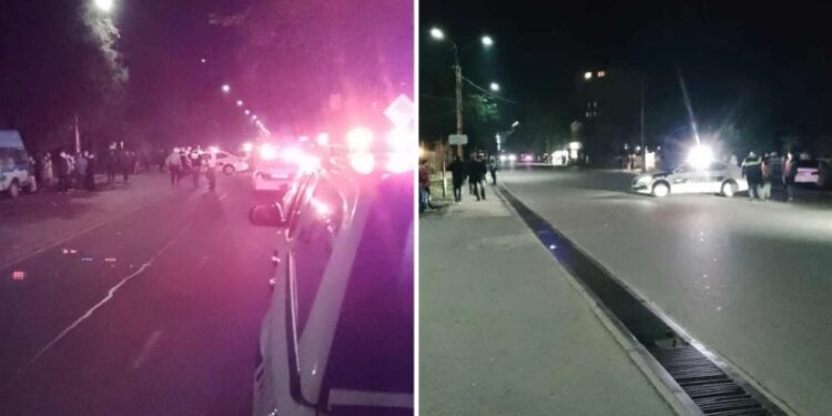 ზუგდიდში მანქანა სამ მოზარდს დაეჯახა