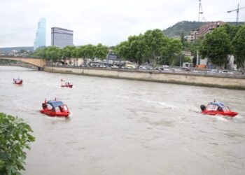 მაშველებმა მტკვარში უცნობი კაცისა და ქალის ცხედრები იპოვეს