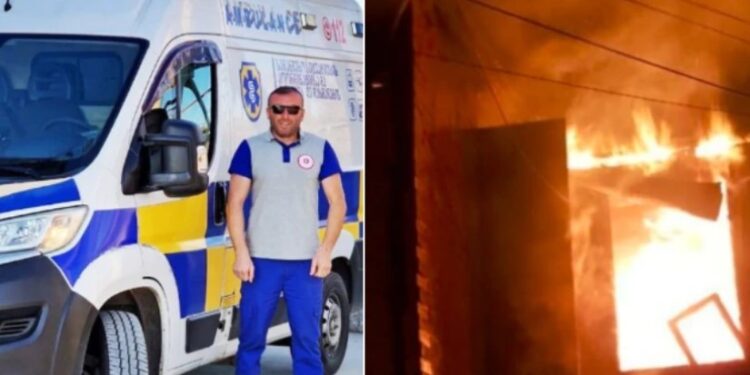 „ცეცხლმოკიდებული შენობიდან ორი ადამიანი დამოუკიდებლად გამოიყვანა და დაღუპვას გადაარჩინა“ – საგანგებო