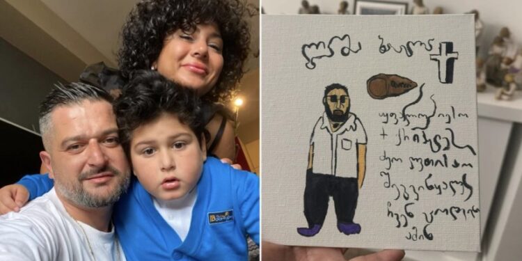 „წუხელ სანტი ბასლას მამა დაუხატია“ – ლაშა ბასლანძის ოჯახის ახლობელი პოსტს აქვეყნებს