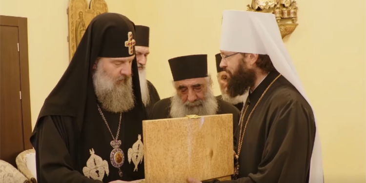 საქართველოს საპატრიარქოს მოსკოვის საპატრიარქოს დელეგაცია ეწვია